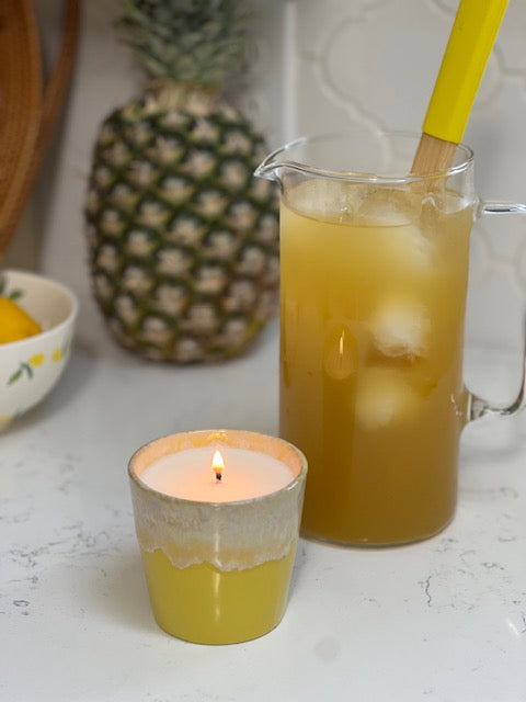 PINEAPPLE ICED TEA - Coffee Cup Candle