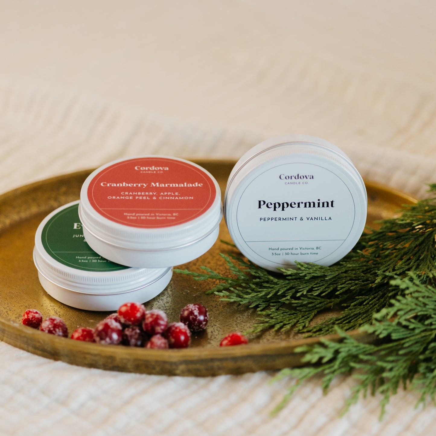 HOLIDAY TRAVEL TINS