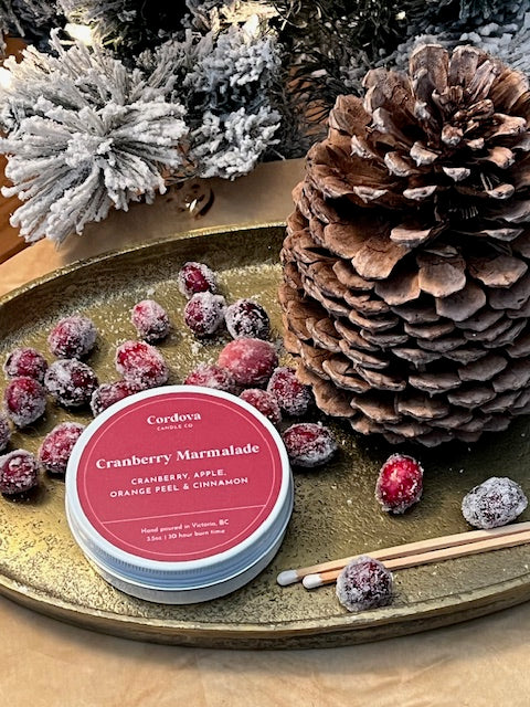 CRANBERRY MARMALADE - TRAVEL CANDLE