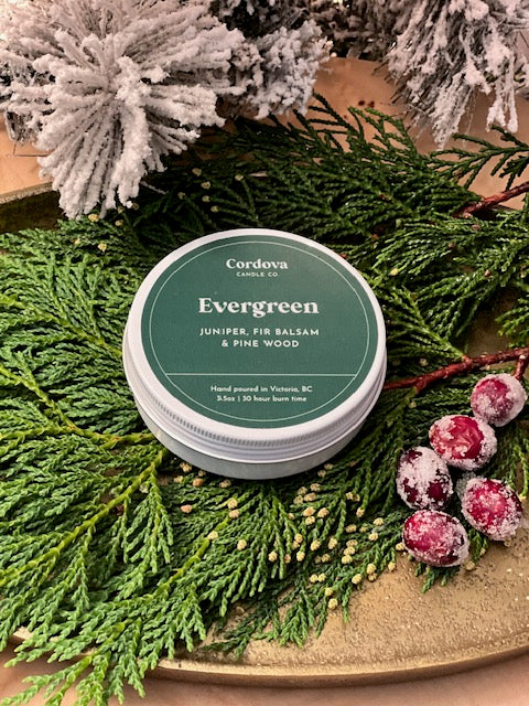 EVERGREEN - TRAVEL CANDLE